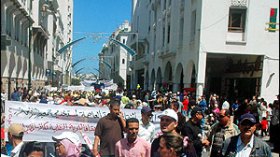 Civil servants on a 3 day strike