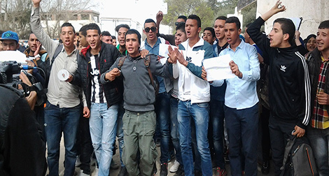 Les élèves des classes terminales descendent dans la rue !