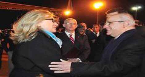 Hillary Rodham Clinton, en visite de travail en Algérie