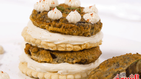 “ميلفاي الباذنجان وكريمة الجبن”