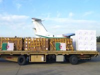 37 tonnes d’aide humanitaire de l’Algérie vers le Congo