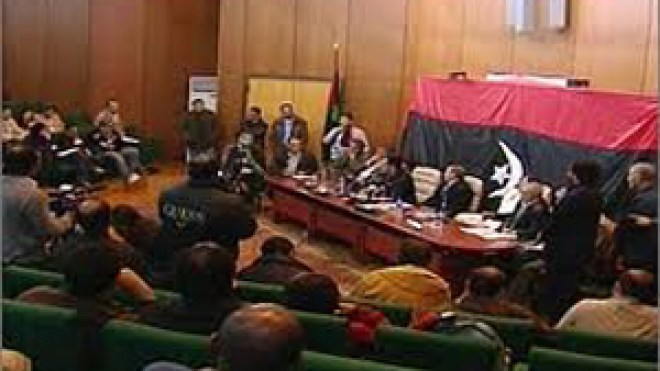 إلقاء‭ ‬قنبلة‭ ‬يدوية‭ ‬على‭ ‬مقر‭ ‬المجلس‭ ‬الانتقالي‭ ‬الليبي‭ ‬في‭ ‬بنغازي