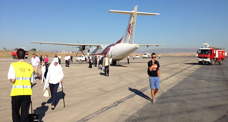 Air Algérie Plane returned to Constantine airport after 10 minutes of flight due to an engine combustion
