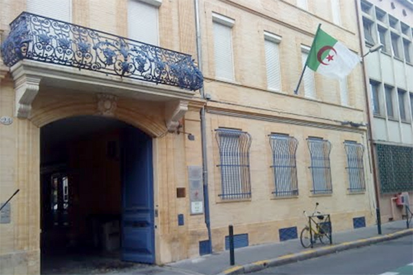France: Planned demonstrations outside the Algerian Embassy and Consulates