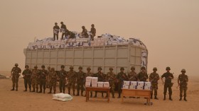 حجز 60 طنا من المواد الغذائية موجهة للتهريب