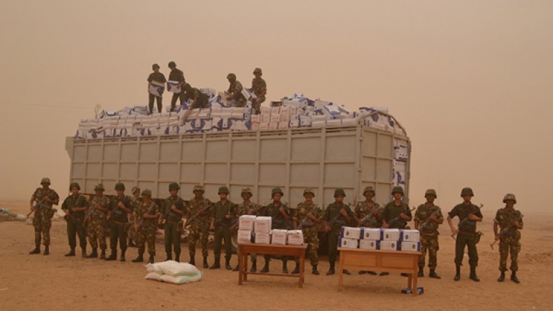 حجز 60 طنا من المواد الغذائية موجهة للتهريب