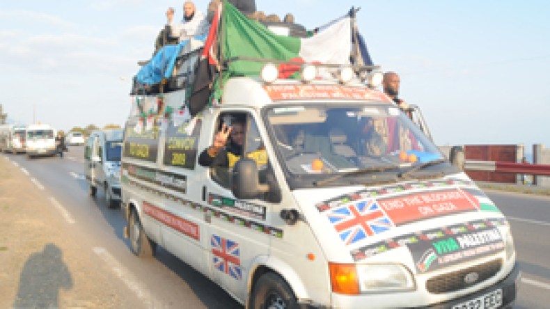 قائد القافلة: ليتنا  امتطينا باخرة من الجزائر لدخول التراب الليبي