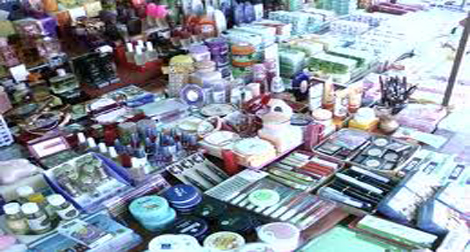 Leurs composants brulent la peau : Des produits cosmétiques fabriqués en  Israël Saisis à Sétif