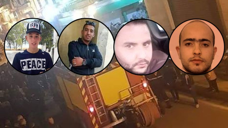 هكذا قضت سيارة مجنونة على 4 شبان بقلب قسنطينة