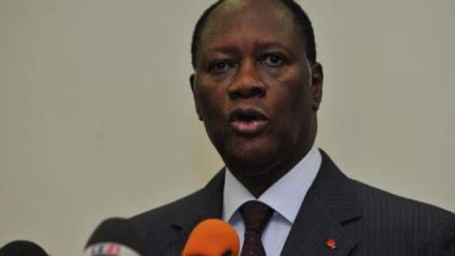 رئيس دولة كوت ديفوار “الحسن واطارا” يدعّم “الفيلة”