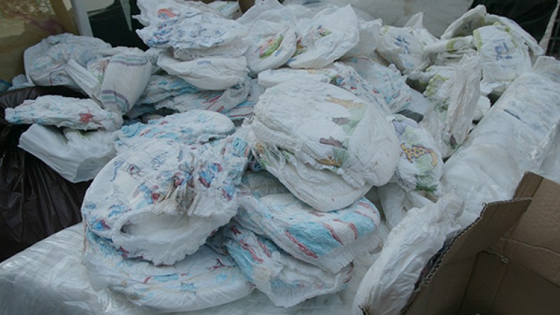 حفاظات مجهولة المصدر في الأسواق.!