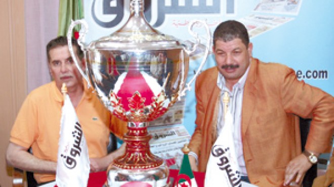 كأس الجمهورية تحل بمقر الشروق وتبارك شراكة الإنجازات