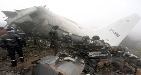 Echorouk au mont Fortas, lieu du crash de l’avion militaire