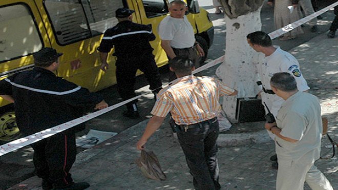 كهل يقتل زوجته بساطور داخل منزل والديها ببشار