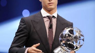Ronaldo chosen world player  by fellows