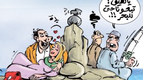 شباب وفتيات يحجون الى الشواطئ من أجل الرذيلة !