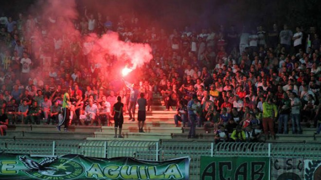 شغب وأعمال عنف في مباراة عين فكرون وشباب قسنطينة