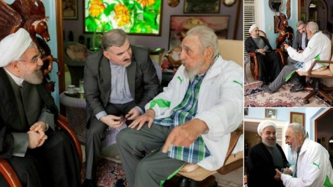 لباس “محاربي الصحراء” أصبح زيّا رسميا للزعيم الكوبي “كاسترو”