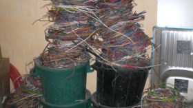 تفكيك عصابة لتهريب النحاس نحو تونس واكتشاف ورشة للتذويب ببوفاريك