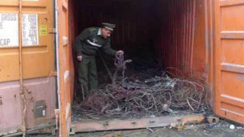 حجز 1.1 قنطار من النحاس في بلعباس