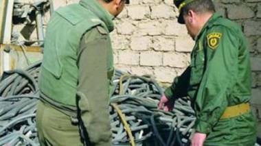 160 quintaux de cuivre saisis à Djelfa