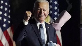 جو بايدن بعد فوزه: سأعيد للولايات المتحدة هيبتها