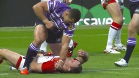 مباراة “مجنونة” في الريغبي تتحوّل إلى حلبة لكل الرياضات القتالية!