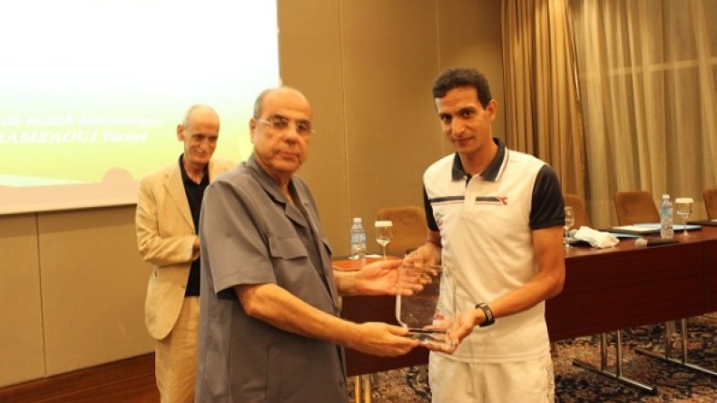 روراوة يكرّم الحكم إيتشعلي