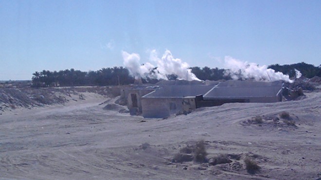 الأمراض التنفسية تهدد الأطفال العاملين في أفران الجبس