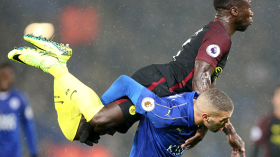 الدوري الإنكليزي: ليستر 4 – 2 مانشستر سيتي