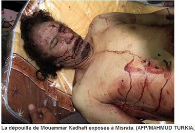 CNT : pas de décision sur la date et le lieu de l'inhumation de Kadhafi