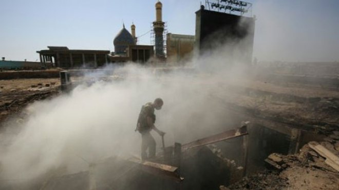 تنظيم “داعش” يتبنى الهجوم على المرقد الشيعي في العراق