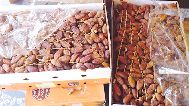 حجز قناطير من التمور الموجهة إلى المضاربة في رمضان بسيدي بلعباس