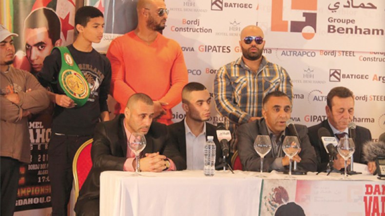 جموعة بن حمادي” تساند الملاكم “جمال دحو” للدفاع عن لقبه العالمي