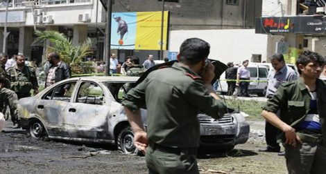 Syrie: 14 morts dans les attentats de Damas