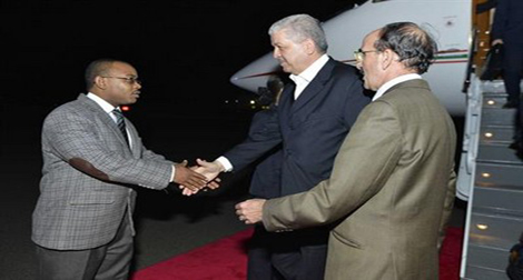 Abdelmalek Sellal à Dar Essalam