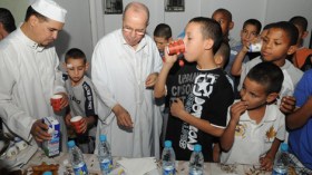 إفطار جماعي وسهرة حميمية لنزلاء 10 مراكز إيواء