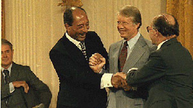 نص معاهدة كامب ديفيد التي تعترف باسرائيل كدولة وتلغي كيان فلسطين