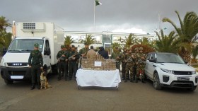 حجز أكثر من قنطارين من الكيف المعالج بسيدي بلعباس