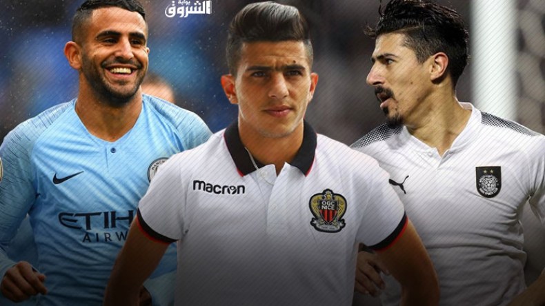 محرز وعطال وبونجاح ينافسون على جائزة أفضل لاعب مغاربي للعام 2018