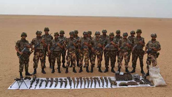 الجيش بالمرصاد لعصابات تجارة الأسلحة والمتفجرات