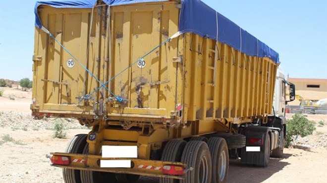 حجر 1700 قنطار من القمح المهرب بفواتير مزورة بالمسيلة