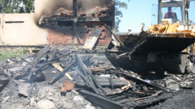 Incendie  au SAMU de Dely Brahim : deux personnes carbonisées et cinq chalets détruits
