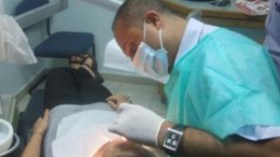 حجز 194 علبة و180 كيس من مسحوق جبس صناعة أطقم الأسنان