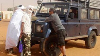 Security measures prohibit use of non paved roads in southern Algeria