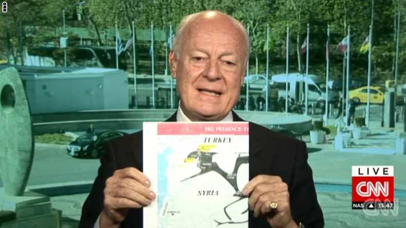 دي ميستورا: داعش تتقدم إلى حلب وهذه فرصتنا لإيقافها