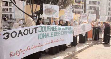 Journée internationale des personnes disparues : vive condamnation auprès des familles des victimes…et rappel au soutien de la réconciliation nationale