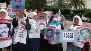 Familles des disparus : rassemblement à Alger