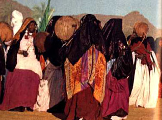 Les habitants de Djanet (Illizi) célèbrent la Sbiba