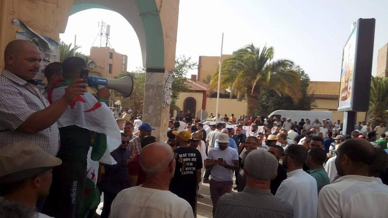 حراك شعبي بولاية الجلفة